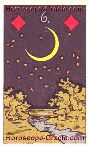 Lenormand Horoscope card the moon