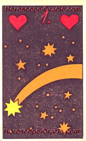 Lenormand Horoscope card the star