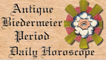 Antique Biedermeier free daily Horoscope