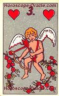 The Cupid, meaning of Lenormand Horoscope Card