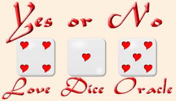 Yes or No Love Dice Oracle