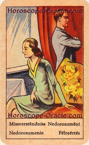 Your daily Horoscope misunderstanding, relationship problems